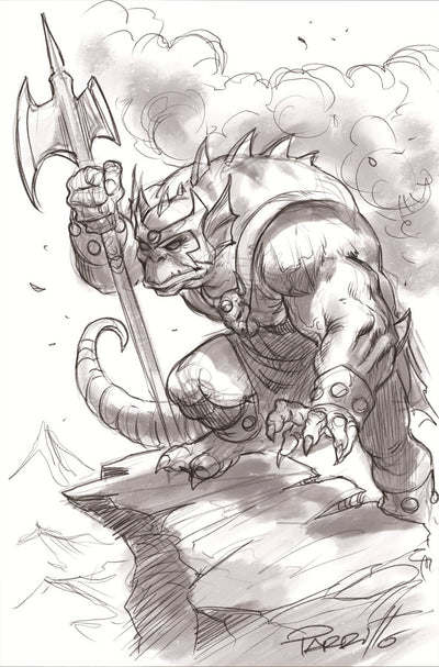 THUNDERCATS (2024) #5 CVR X 10 COPY FOC INCV PARRILLO LINE ART VIRGIN VAR