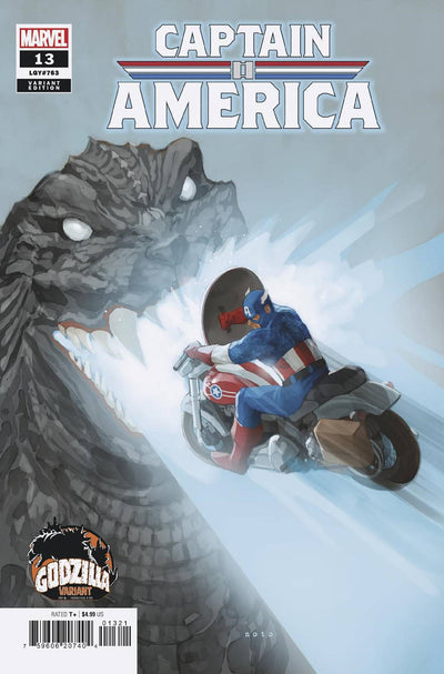 CAPTAIN AMERICA VOL 10 (2023) #13 PHIL NOTO GODZILLA VAR