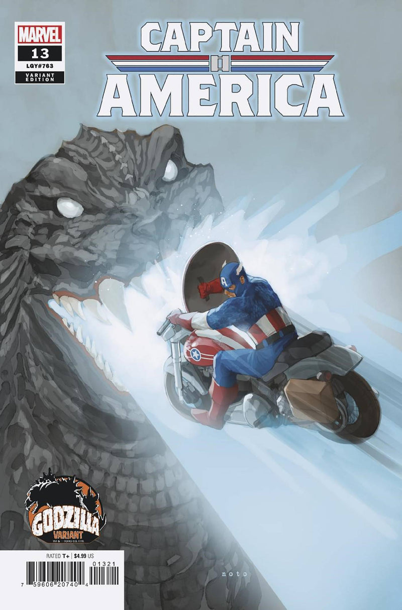 CAPTAIN AMERICA VOL 10 (2023) #13 PHIL NOTO GODZILLA VAR