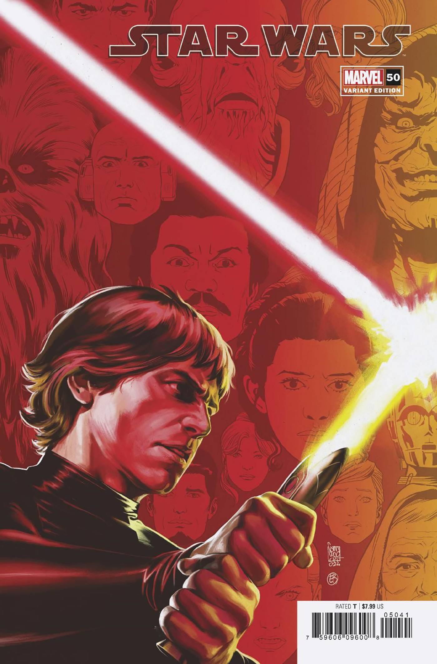 STAR WARS VOL 5 (2020) #50 GIUSEPPE CAMUNCOLI CONNECT VAR