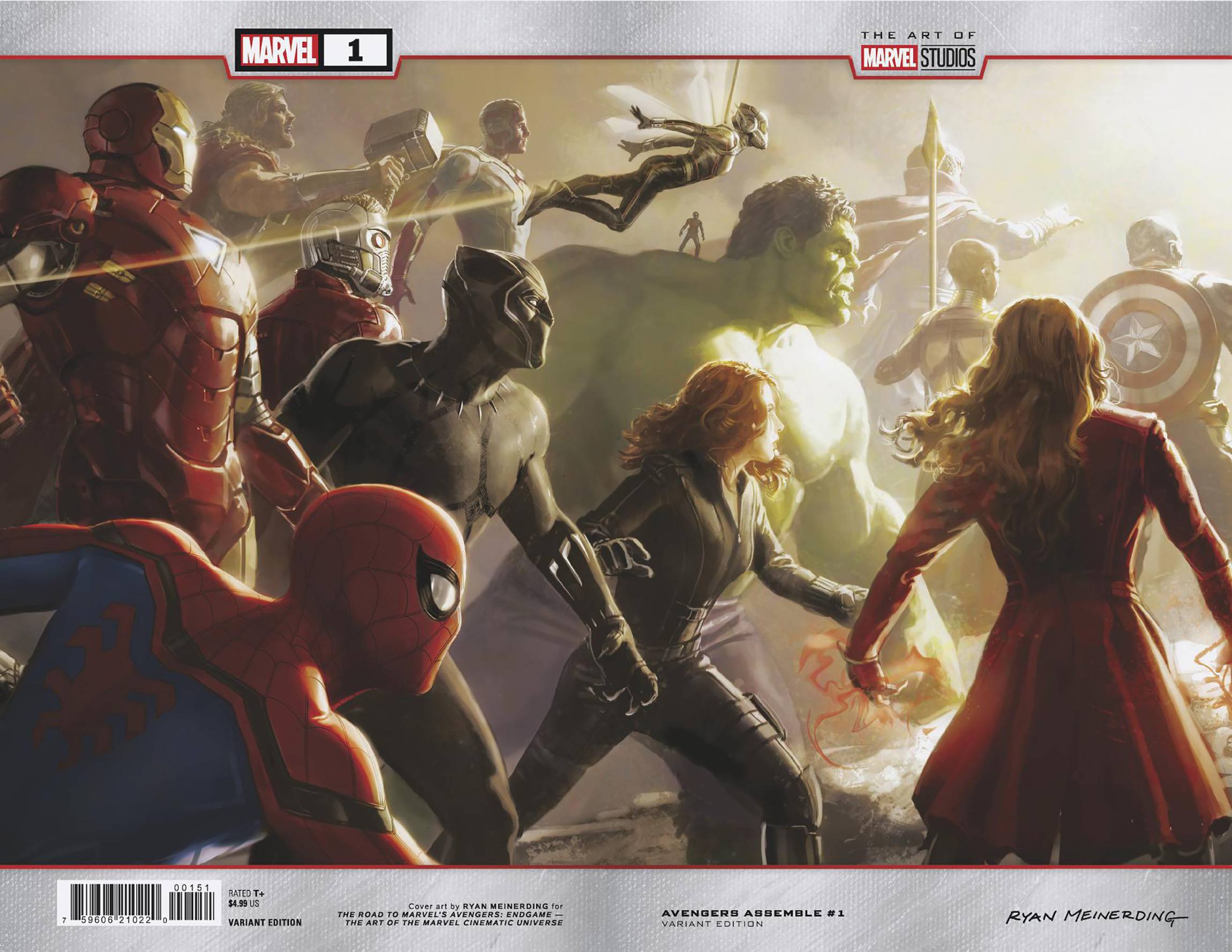 AVENGERS ASSEMBLE (2024) #1 WRAPAROUND MARVEL STUDIOS VAR