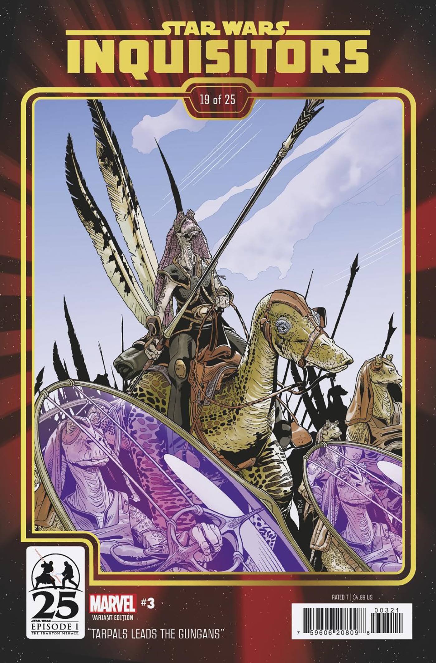 STAR WARS INQUISITORS (2024) #3 PHANTOM MENACE 25TH ANN VAR