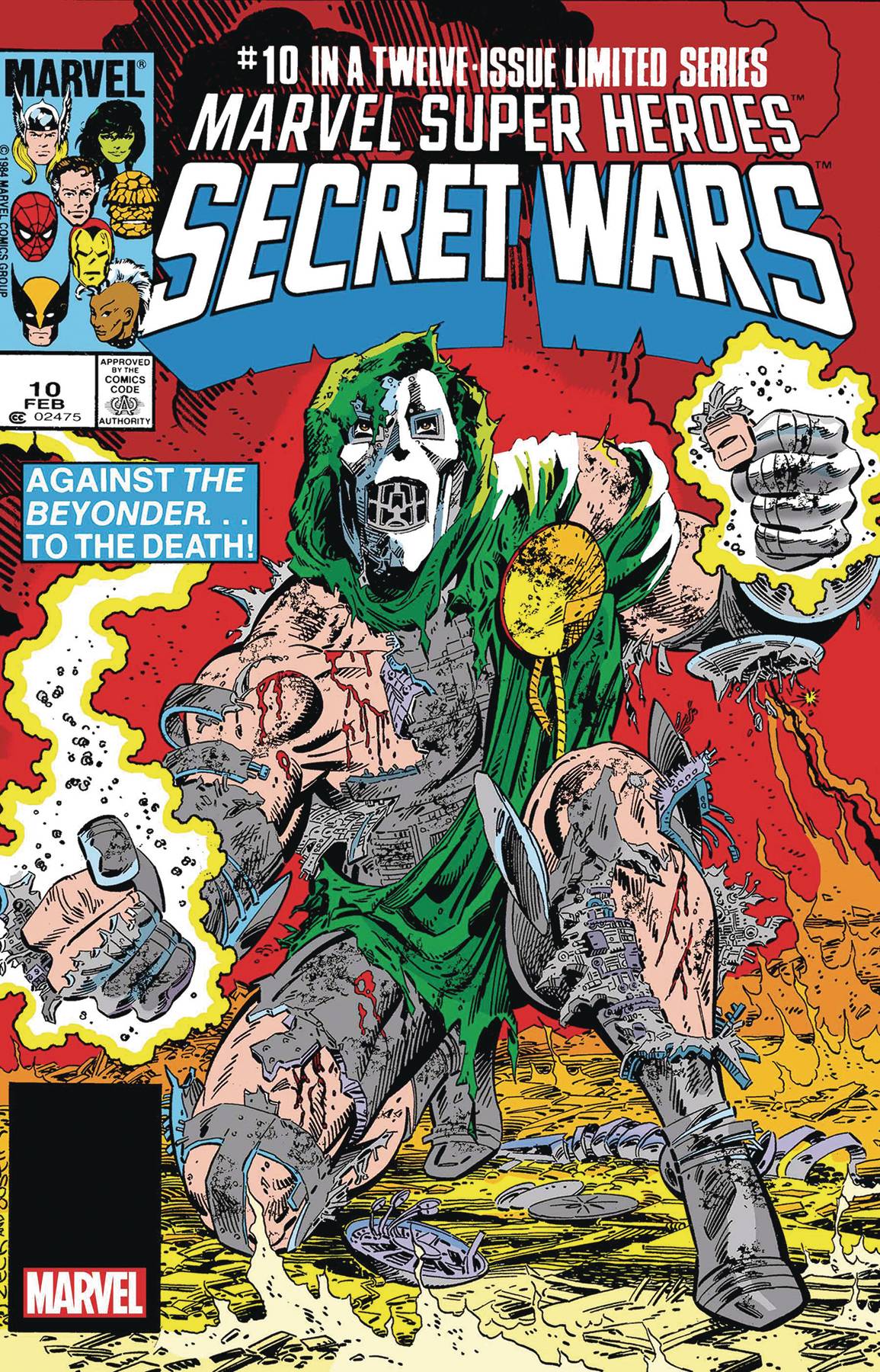 MARVEL SUPER HEROES SECRET WARS (1984) #10 FACSIMILE EDITION (2024)