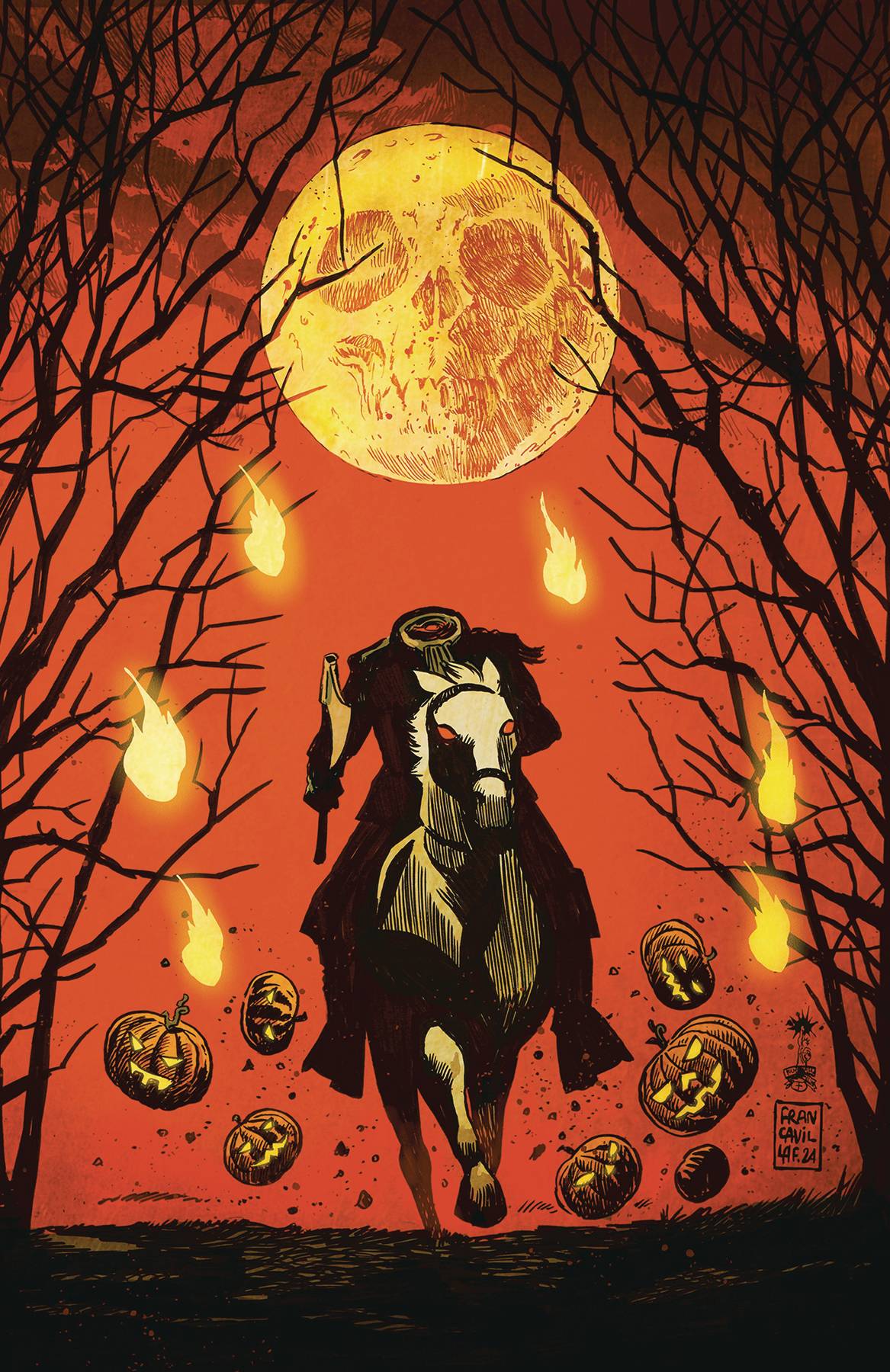 HEADLESS HORSEMAN HALLOWEEN ANNUAL (2024) #1 (ONE SHOT) CVR B FRANCAVILLA