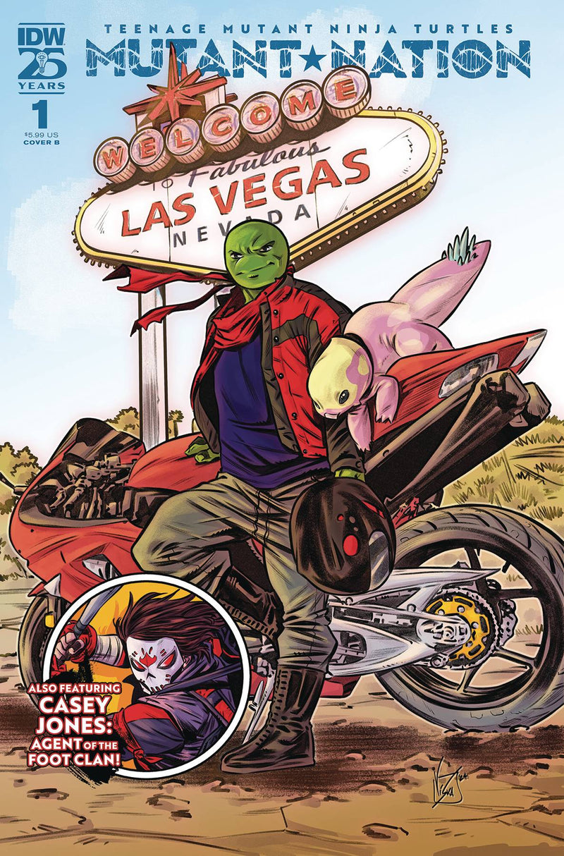 TMNT MUTANT NATION (2024) #1 CVR B FEDERICI