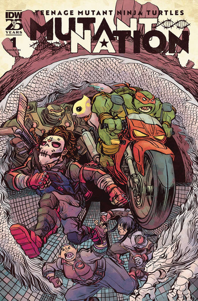 TMNT MUTANT NATION (2024) #1 CVR E 10 COPY LONERGAN VAR
