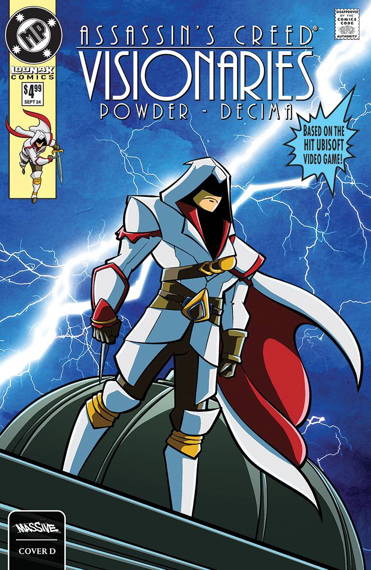 ASSASSINS CREED VISIONARIES POWDER DECIMA (2024) #1 (ONE SHOT) CVR E 10 COPY INCV VAR