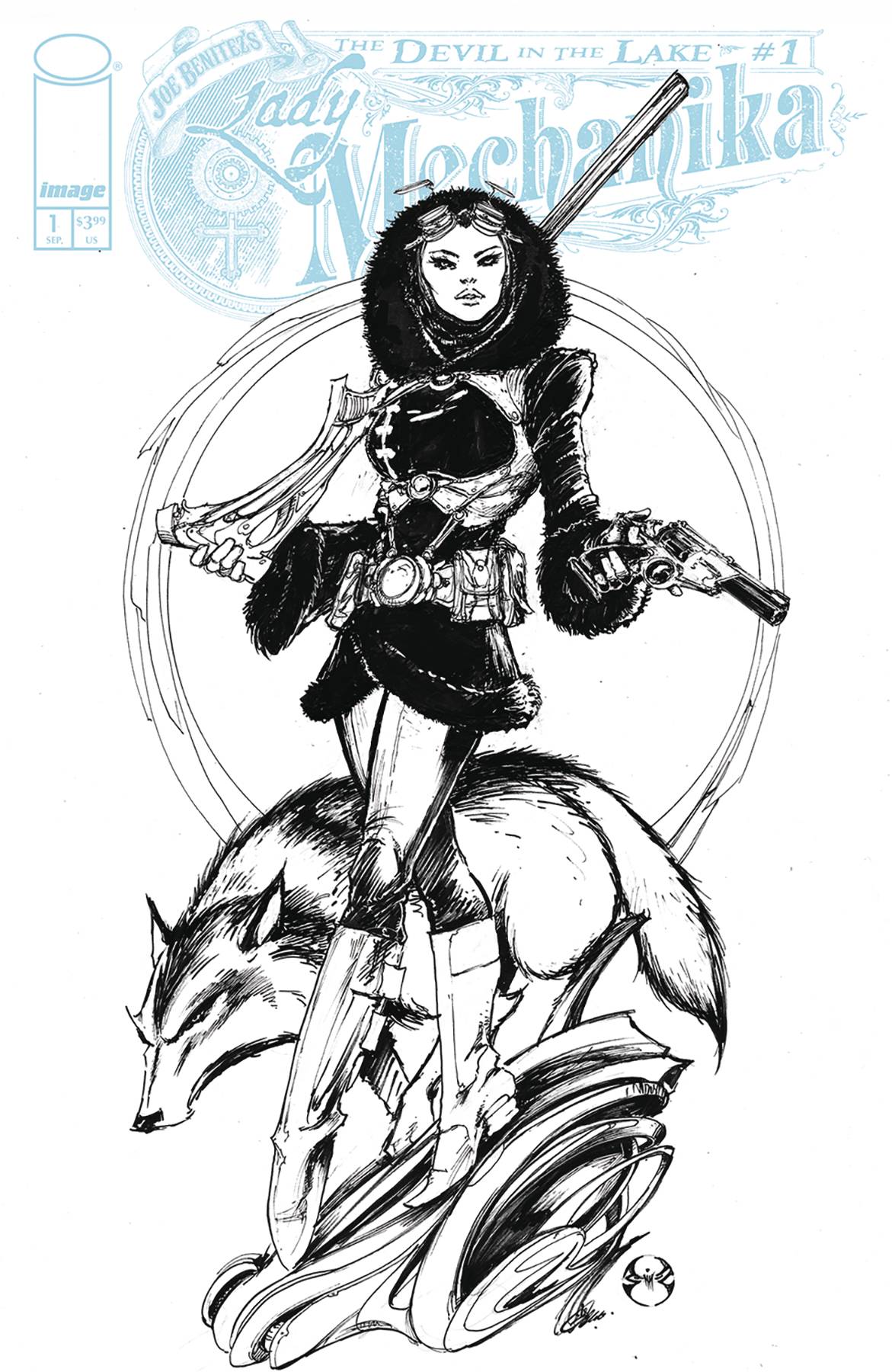 LADY MECHANIKA DEVIL IN THE LAKE (2024) #1 CVR C 10 COPY INCV VAR
