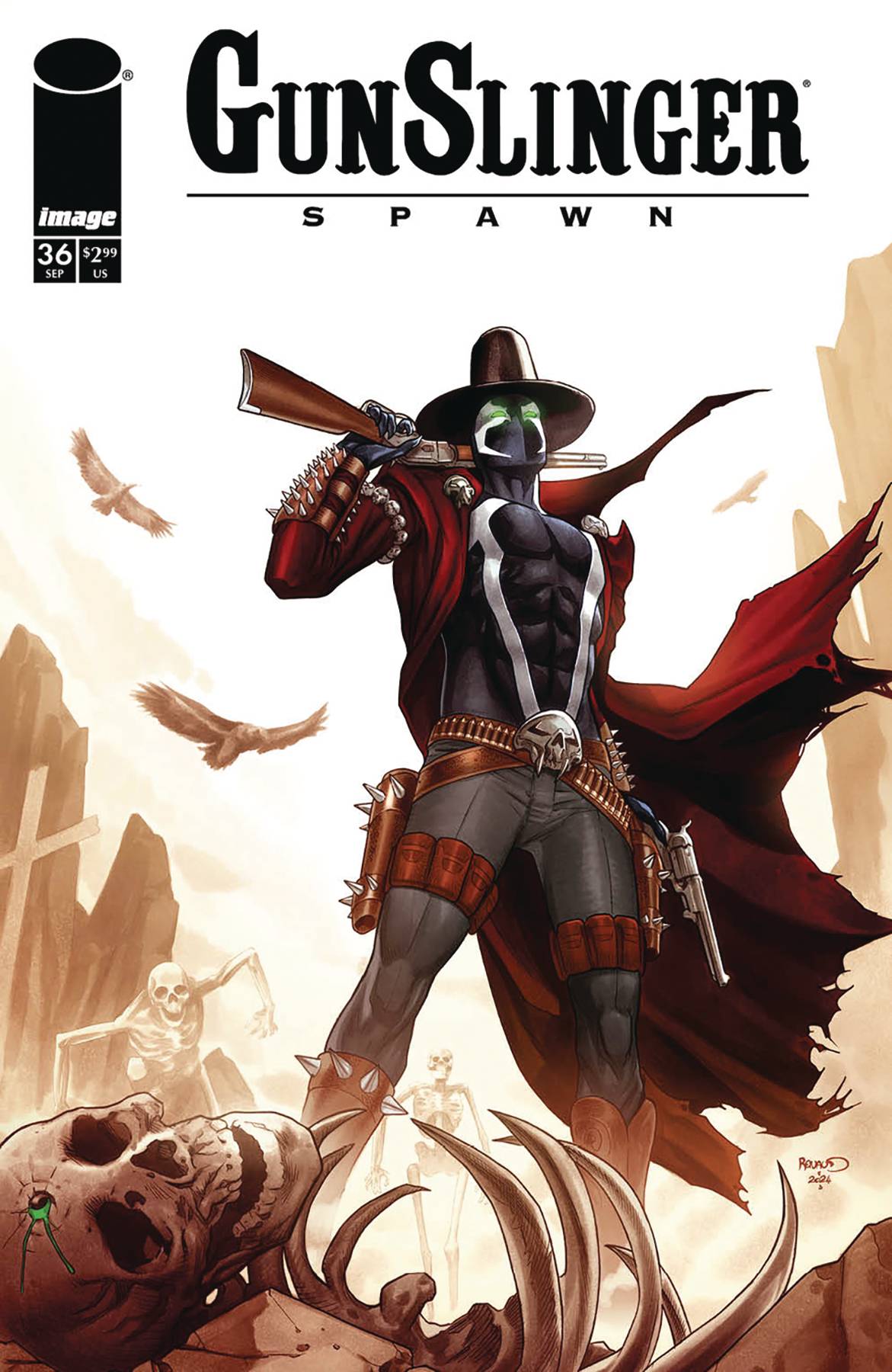 GUNSLINGER SPAWN (2021) #36 CVR A RENAUD