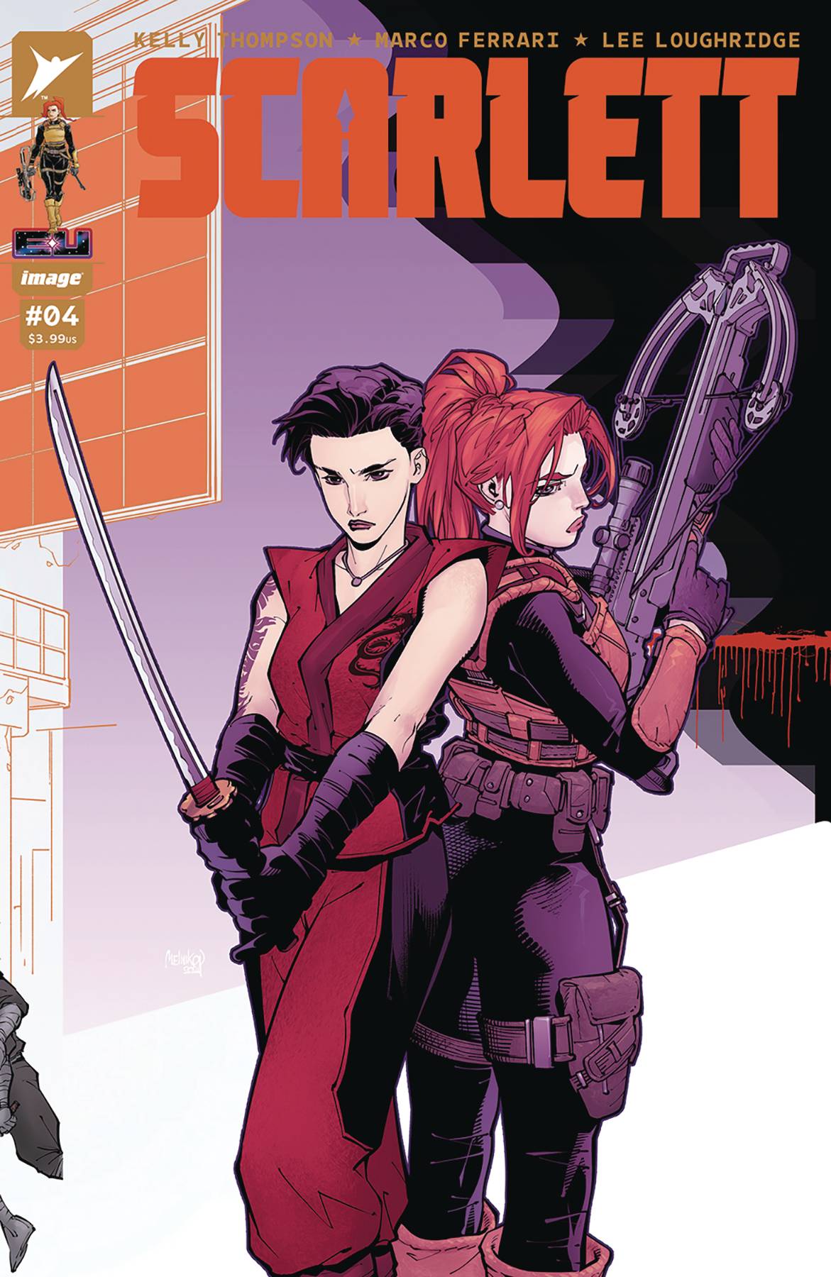 SCARLETT (2024) #4 CVR C 10 COPY INCV MELNIKOV VAR