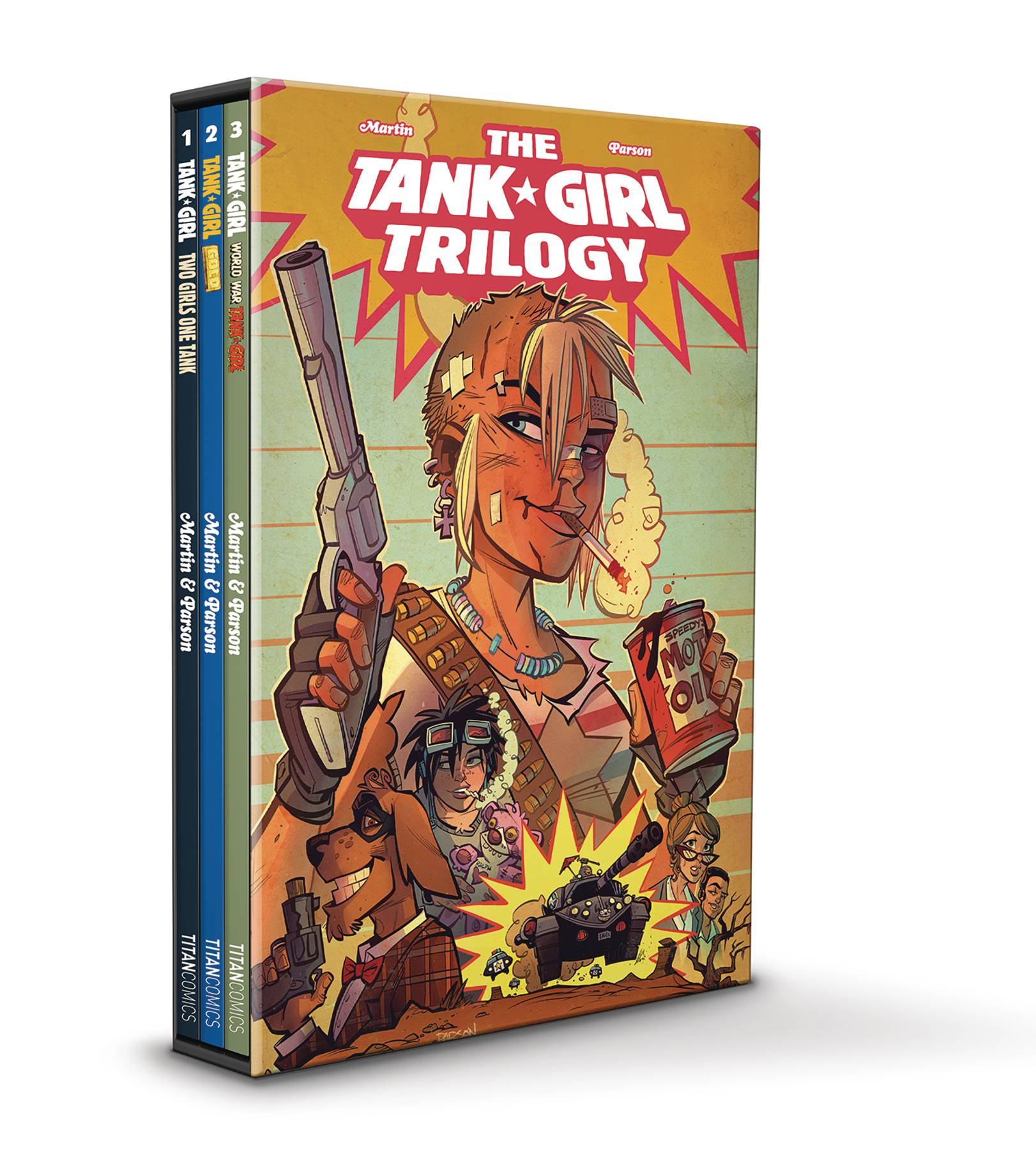 TANK GIRL TRILOGY BOXED SET (REGULAR EDITION)