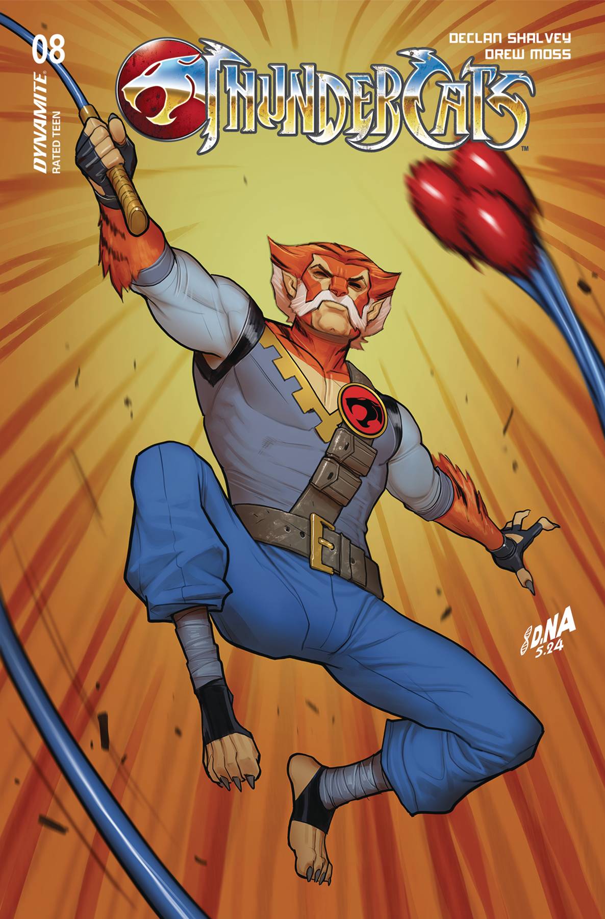 THUNDERCATS (2024) #8 CVR K 10 COPY INCV NAKAYAMA FOIL VAR