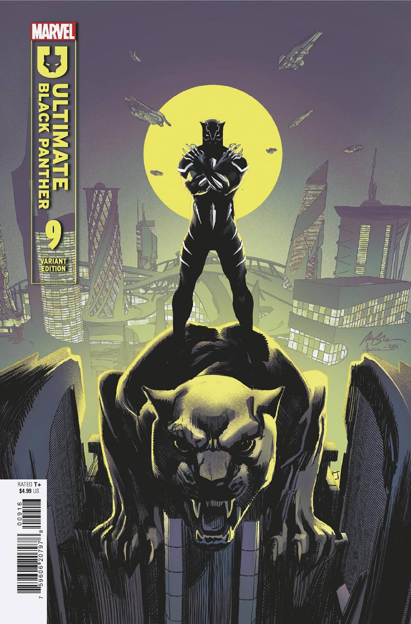 ULTIMATE BLACK PANTHER (2024) #9 25 COPY INCV ALBUQUERQUE VAR