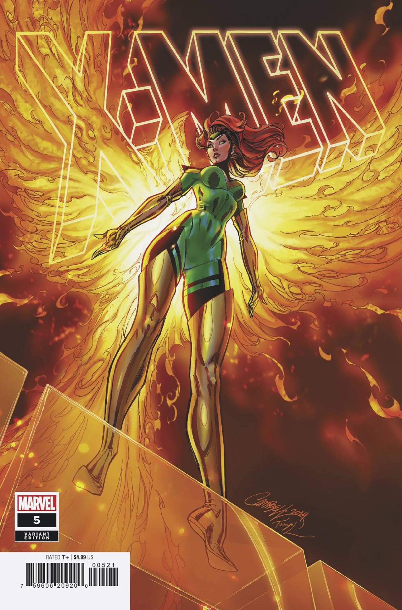 X-MEN (2024) #5 J SCOTT CAMPBELL JEAN GREY VAR