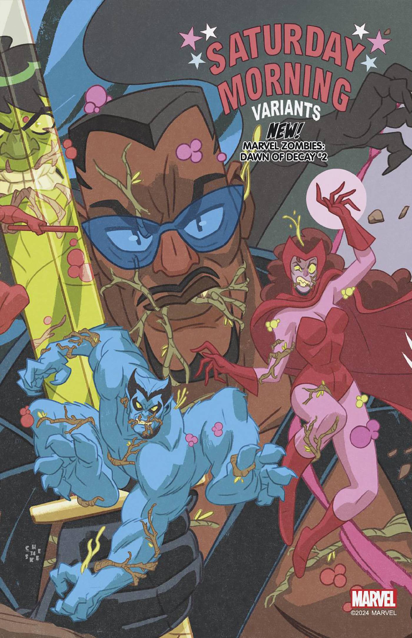 MARVEL ZOMBIES DAWN OF DECAY (2024) #2 GALLOWAY CONNECT VAR