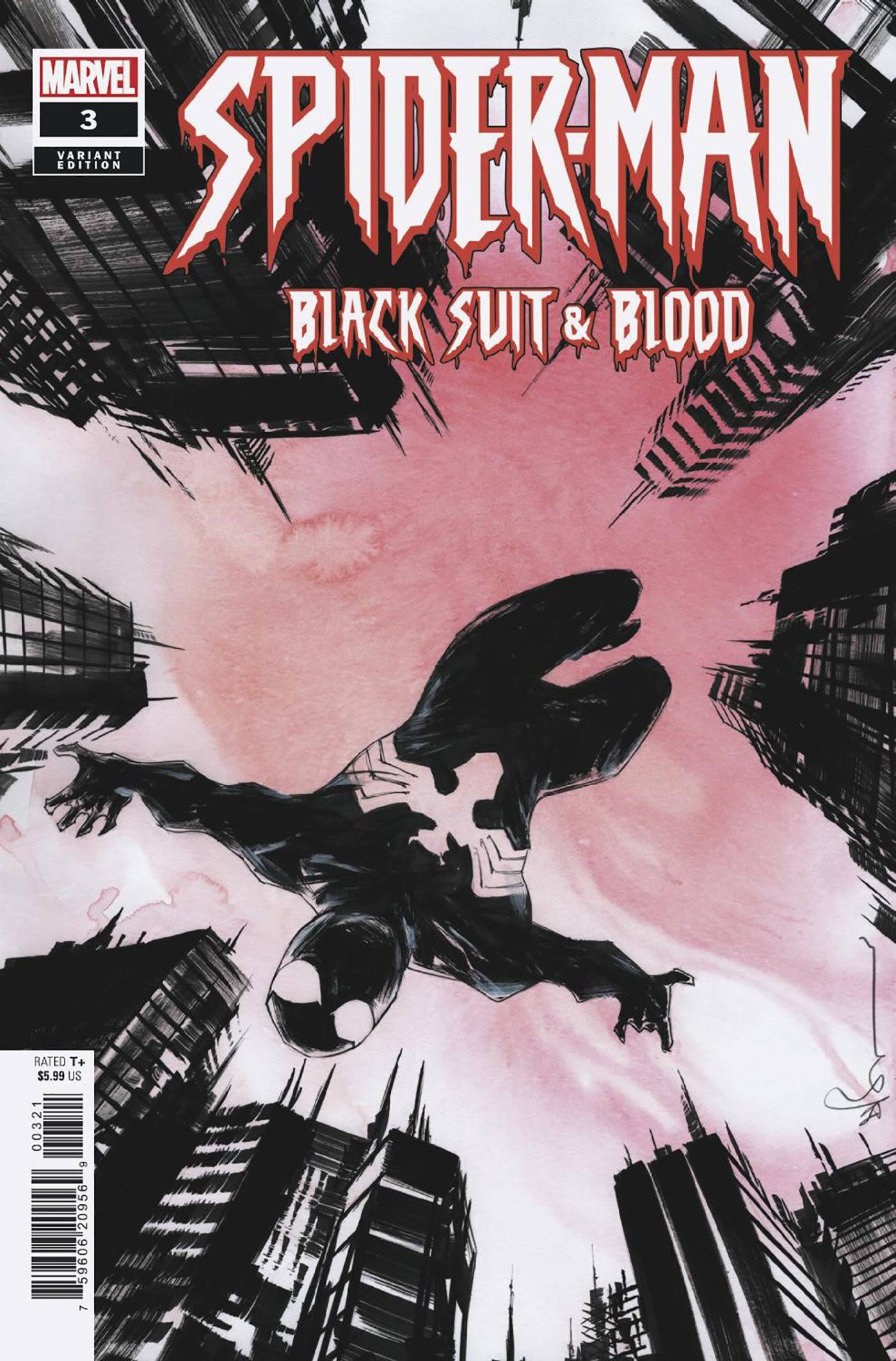 SPIDER-MAN BLACK SUIT AND BLOOD (2024) #3 DUSTIN NGUYEN VAR