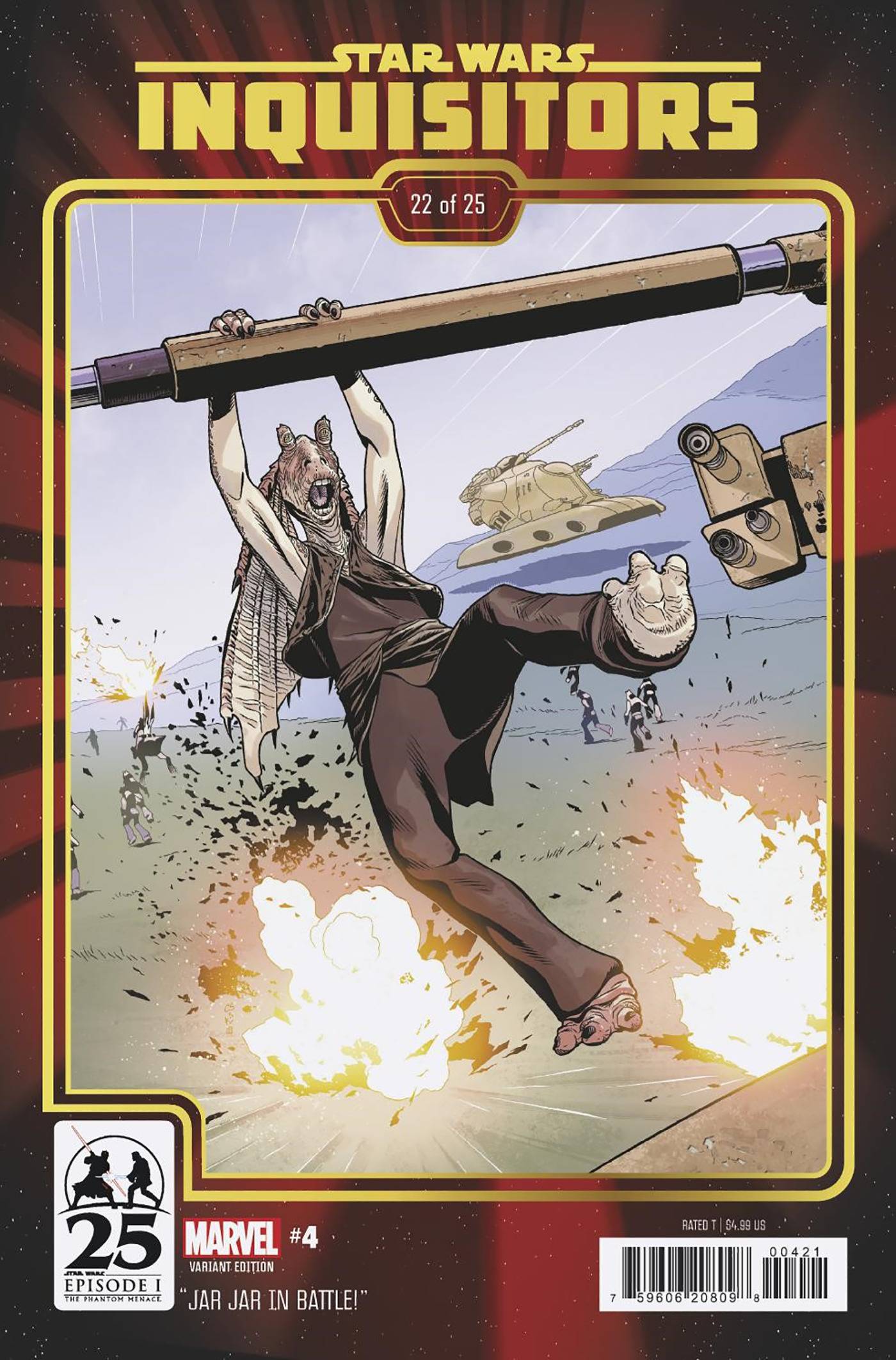 STAR WARS INQUISITORS (2024) #4 PHANTOM MENACE 25TH ANN VAR