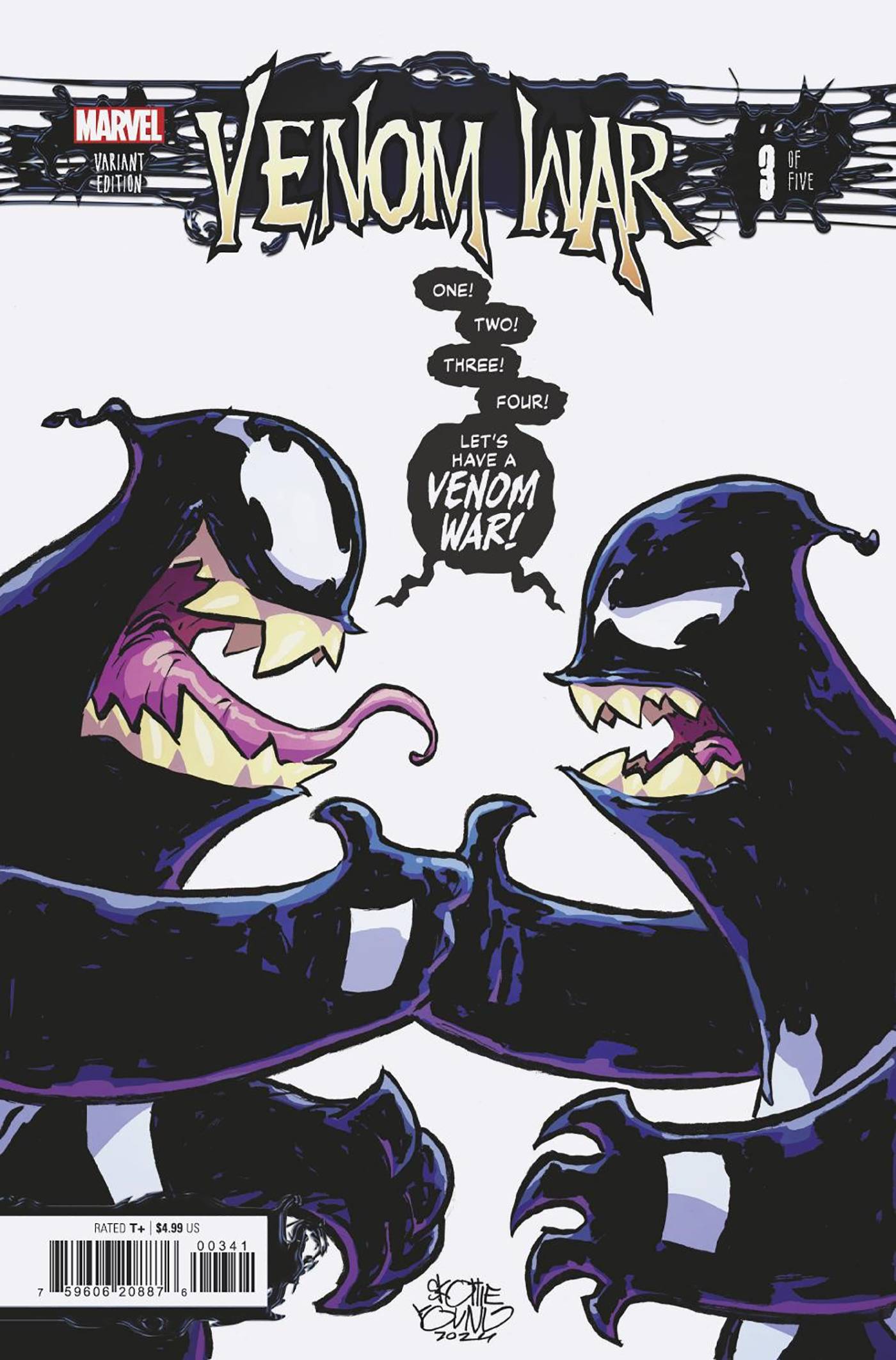 VENOM WAR (2024) #3 SKOTTIE YOUNG VAR