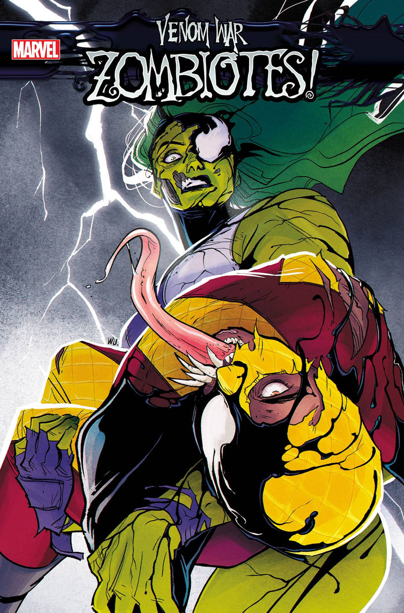VENOM WAR ZOMBIOTES (2024) #3 ANNIE WU VAR