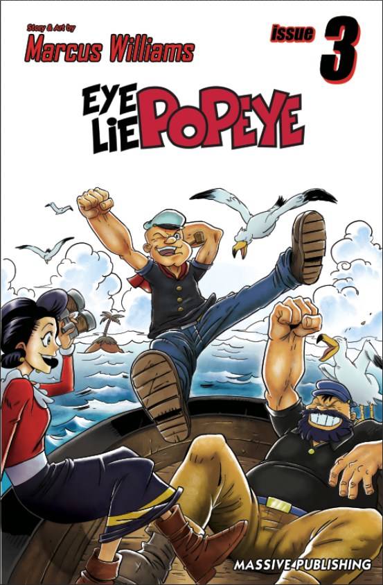 EYE LIE POPEYE (2024) #3 CVR C MANGA HOMAGE