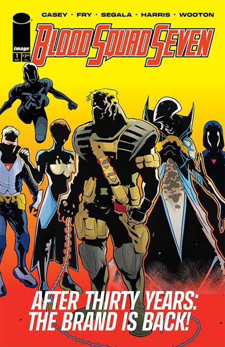 BLOOD SQUAD SEVEN (2024) #1 2ND PTG