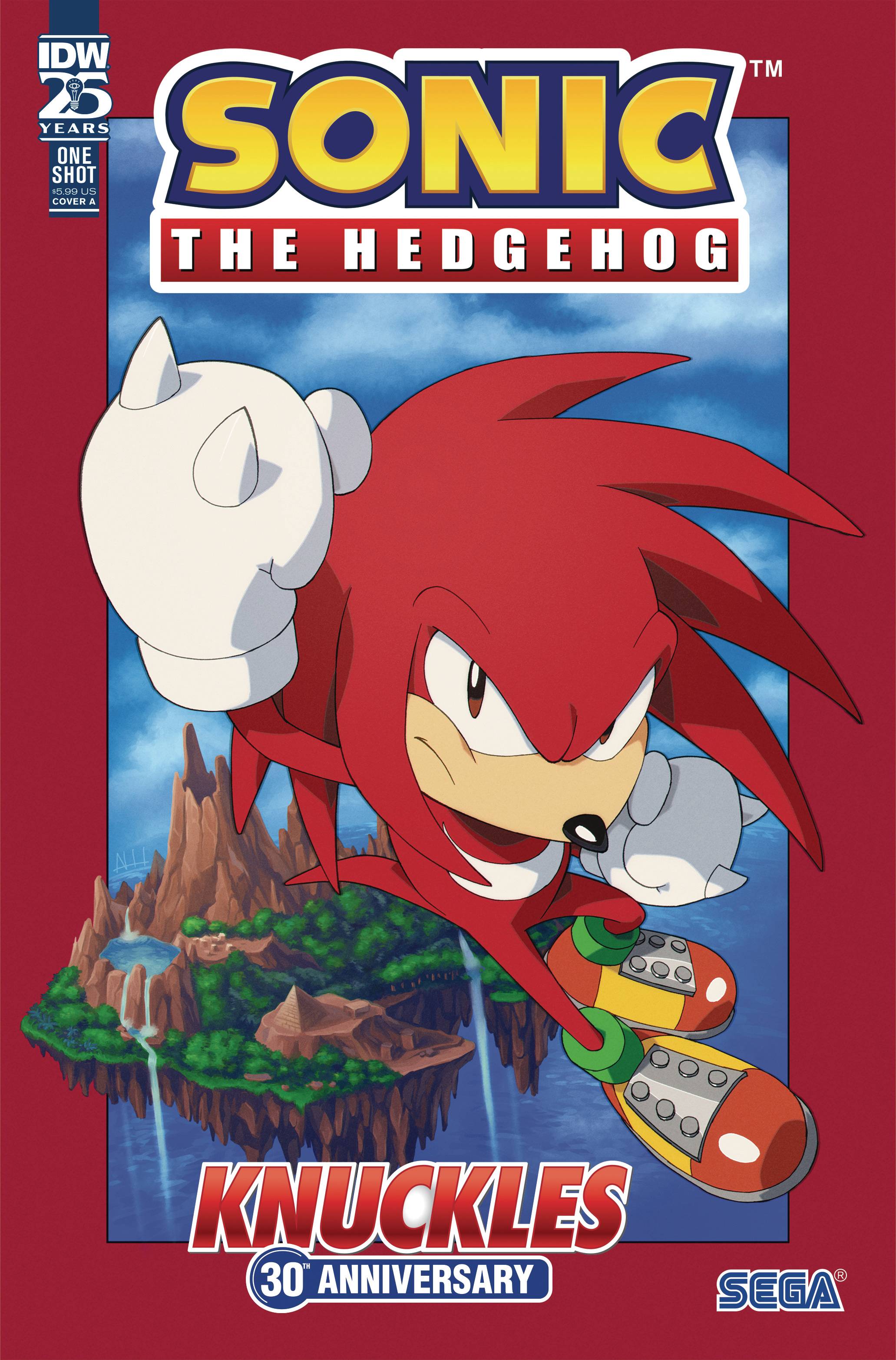 SONIC THE HEDGEHOG KNUCKLES 30TH ANNIVERSARY SPECIAL (2024) #1 (ONE SHOT) CVR A HAMMERSTROM