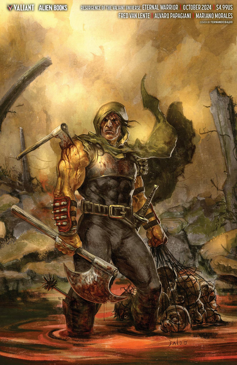 ETERNAL WARRIOR RESURGENCE (2024) #1 (ONE SHOT) CVR F BALDO VIRGIN