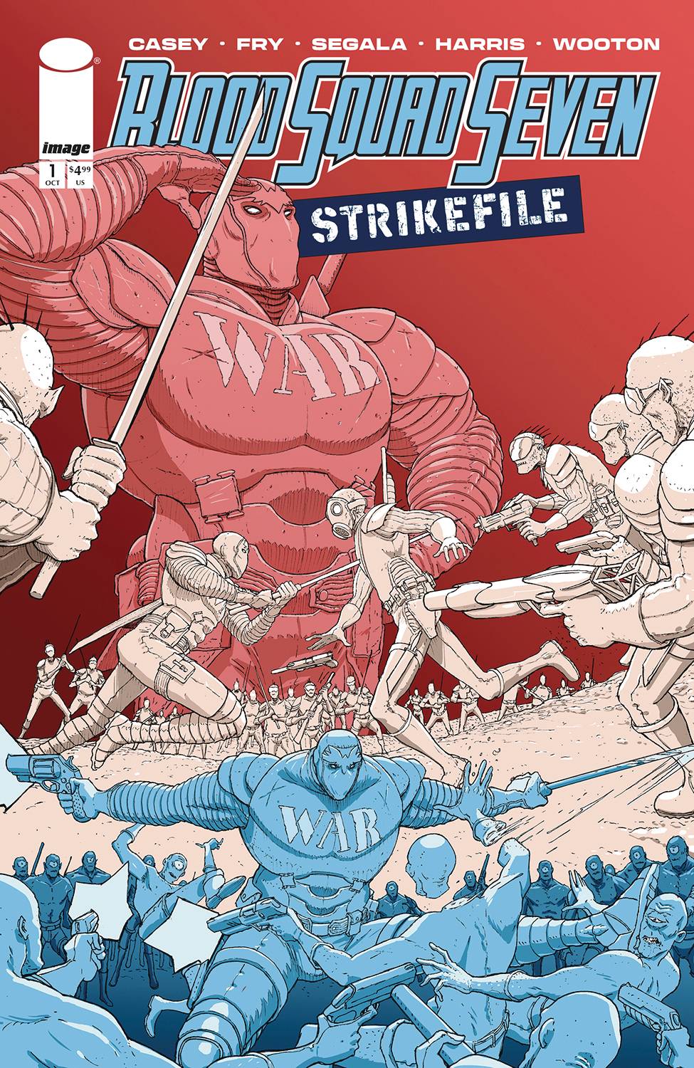 BLOOD SQUAD SEVEN STRIKEFILE (2024) #1 (ONE SHOT) CVR C 10 COPY INCV VAR