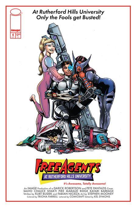 FREE AGENTS (2024) #4 CVR C ROBERTSON