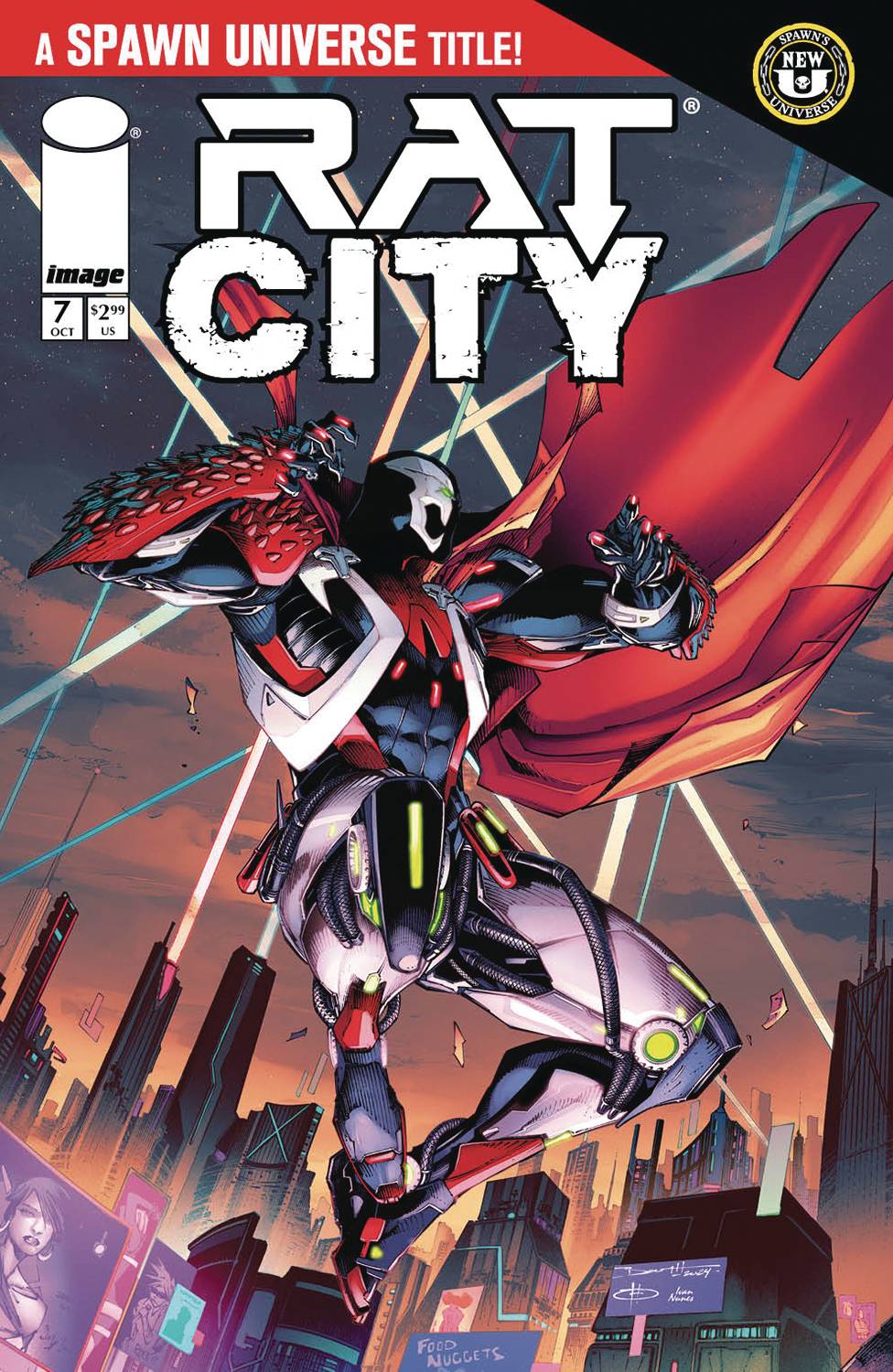 SPAWN RAT CITY (2024) #7 CVR A BOOTH