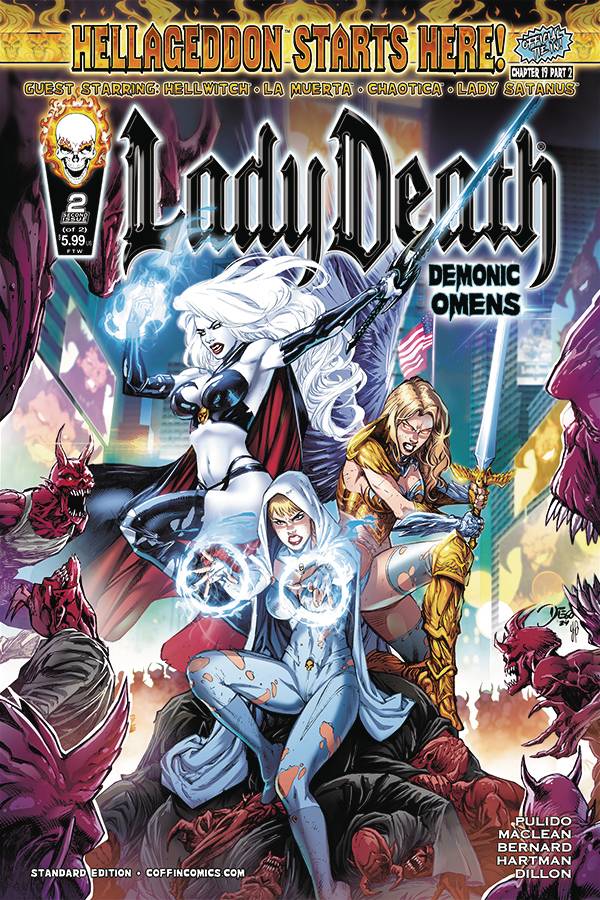 LADY DEATH DEMONIC OMENS (2024) #2 CVR A BERNARD STANDARD