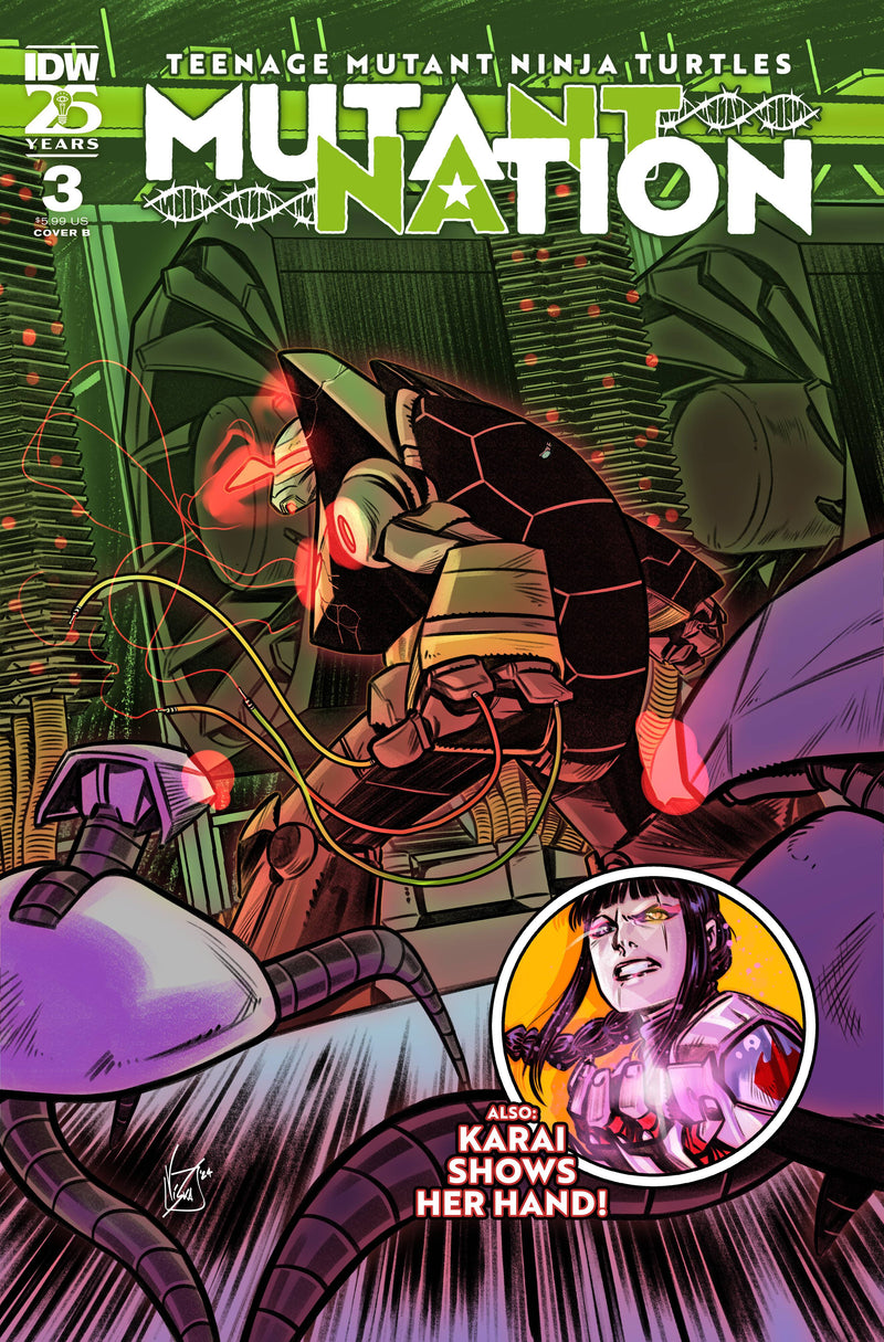TMNT MUTANT NATION (2024) #3 CVR B FEDERICI