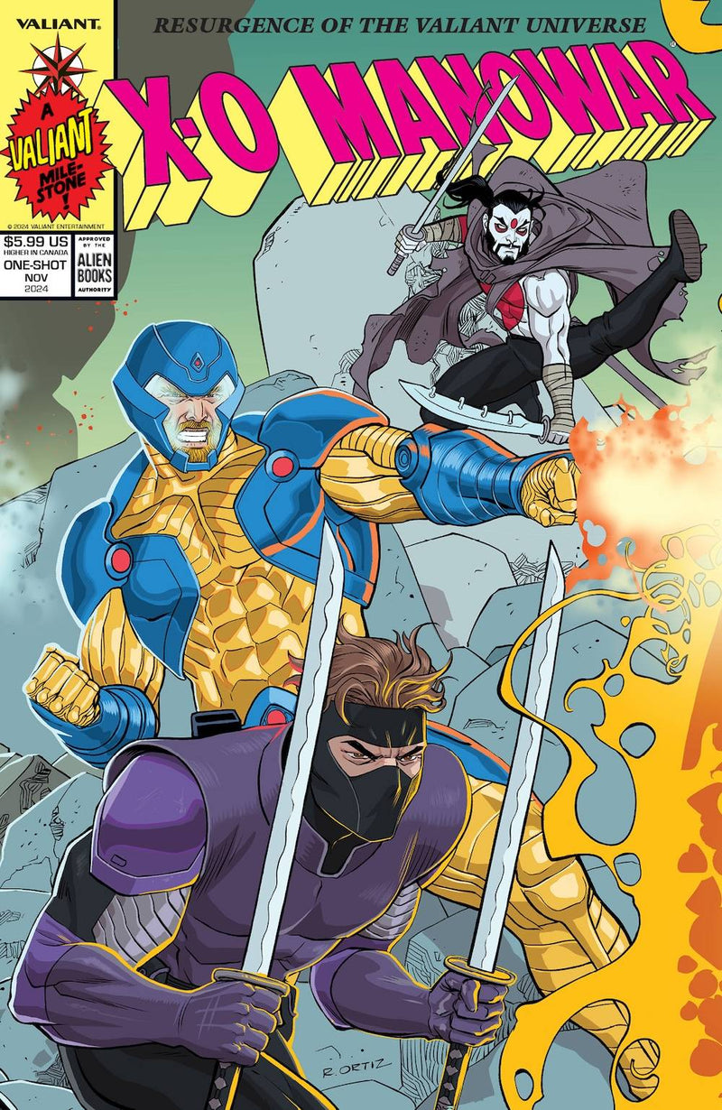 RESURGENCE X-O MANOWAR (2024) #1 (ONE SHOT) CVR C (X VAR) ORTIZ