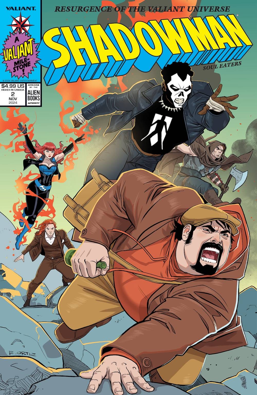 SHADOWMAN SOUL EATERS (2024) #2 CVR C (X VAR) ORTIZ