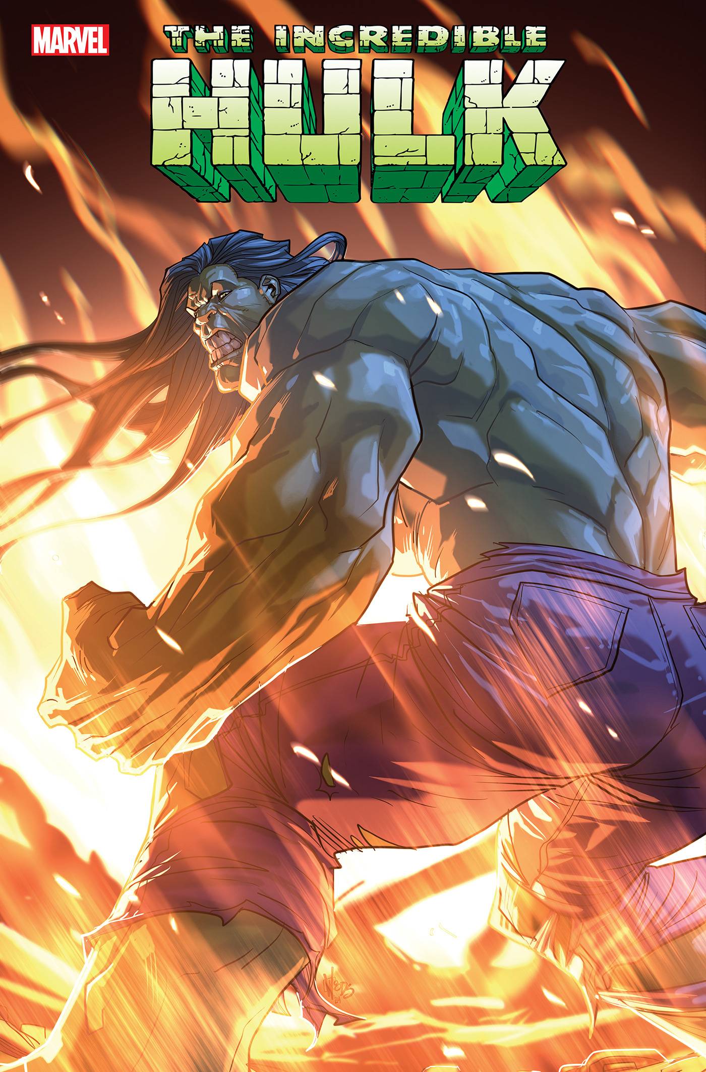 INCREDIBLE HULK (2023) #19 (LEG #800) PETE WOODS VAR