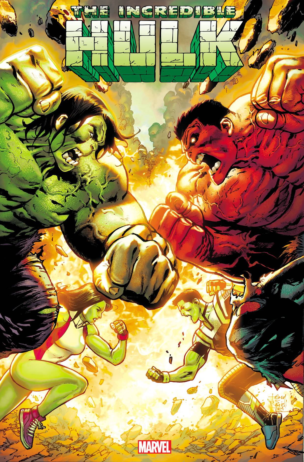 INCREDIBLE HULK (2023) #19 (LEG #800) 25 COPY INCV TONY DANIEL VAR