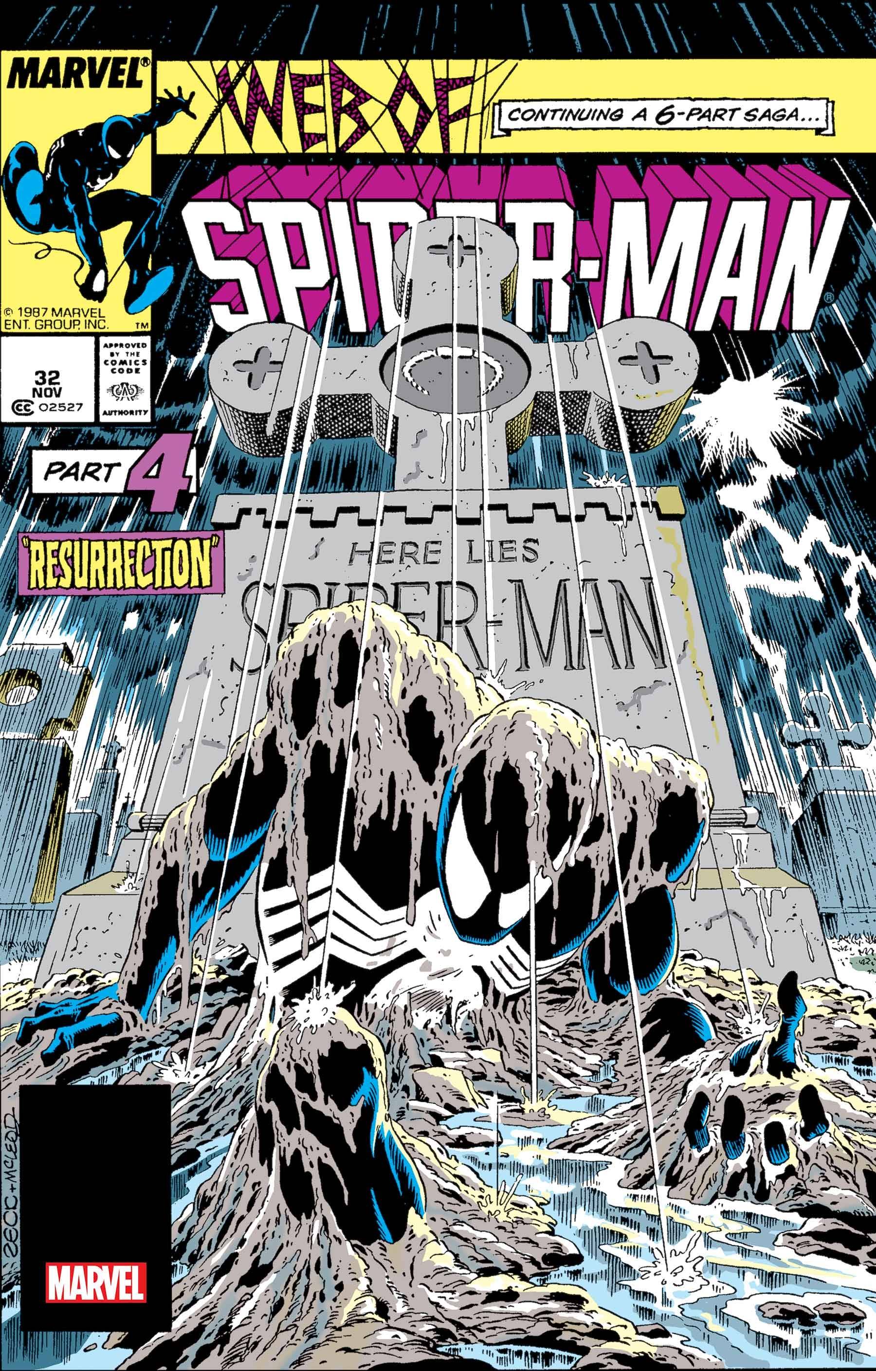 WEB OF SPIDER-MAN (1985) #32 FACSIMILE EDITION (2024)