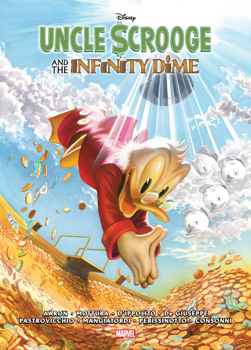 UNCLE SCROOGE INFINITY DIME GALLERY EDITION HC ALEX ROSS CVR