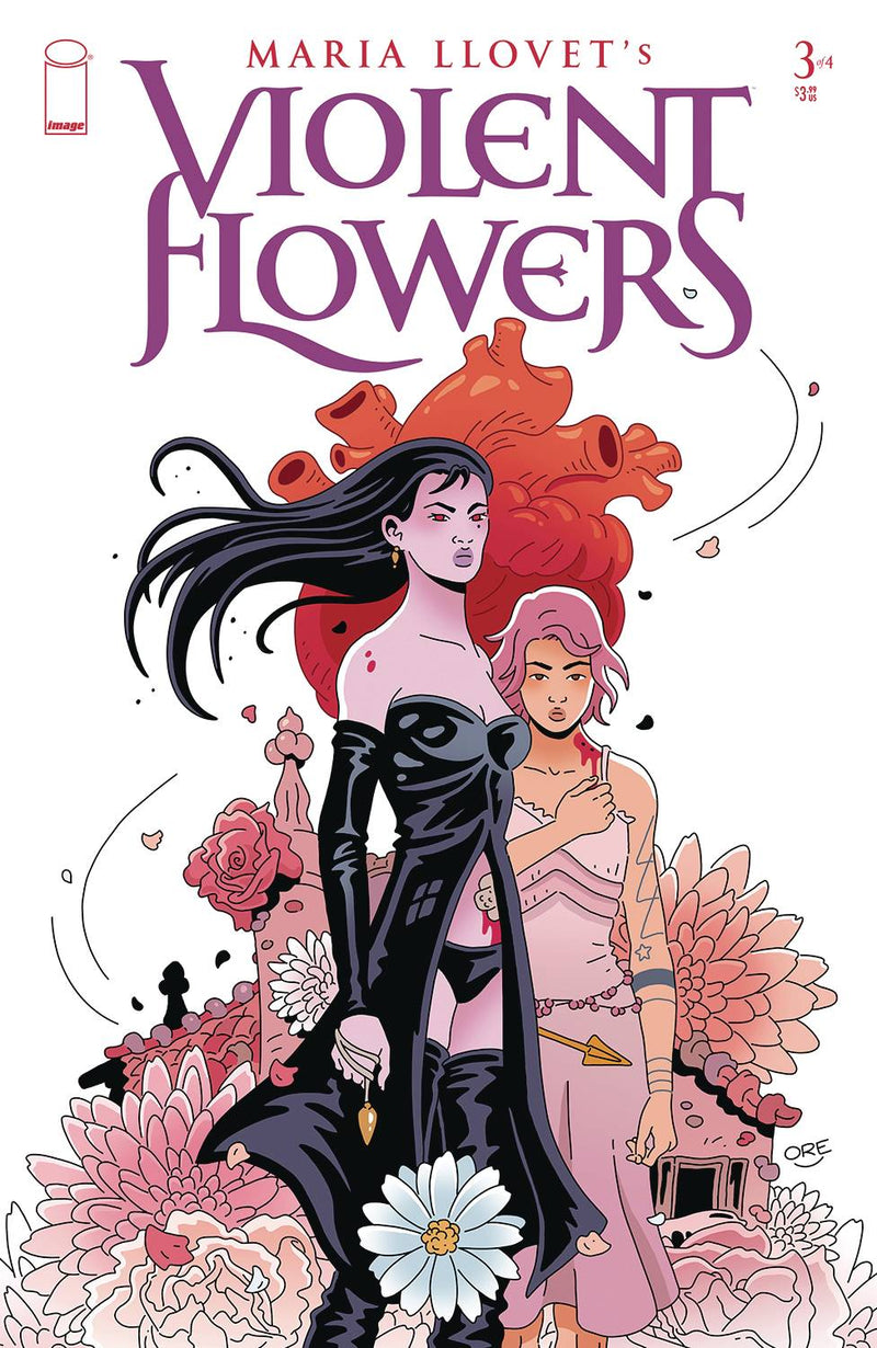 VIOLENT FLOWERS (2024) #3 CVR D ORELLANA