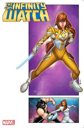INFINITY WATCH (2024) #1 BALDEON HANDBOOK HOMAGE VAR