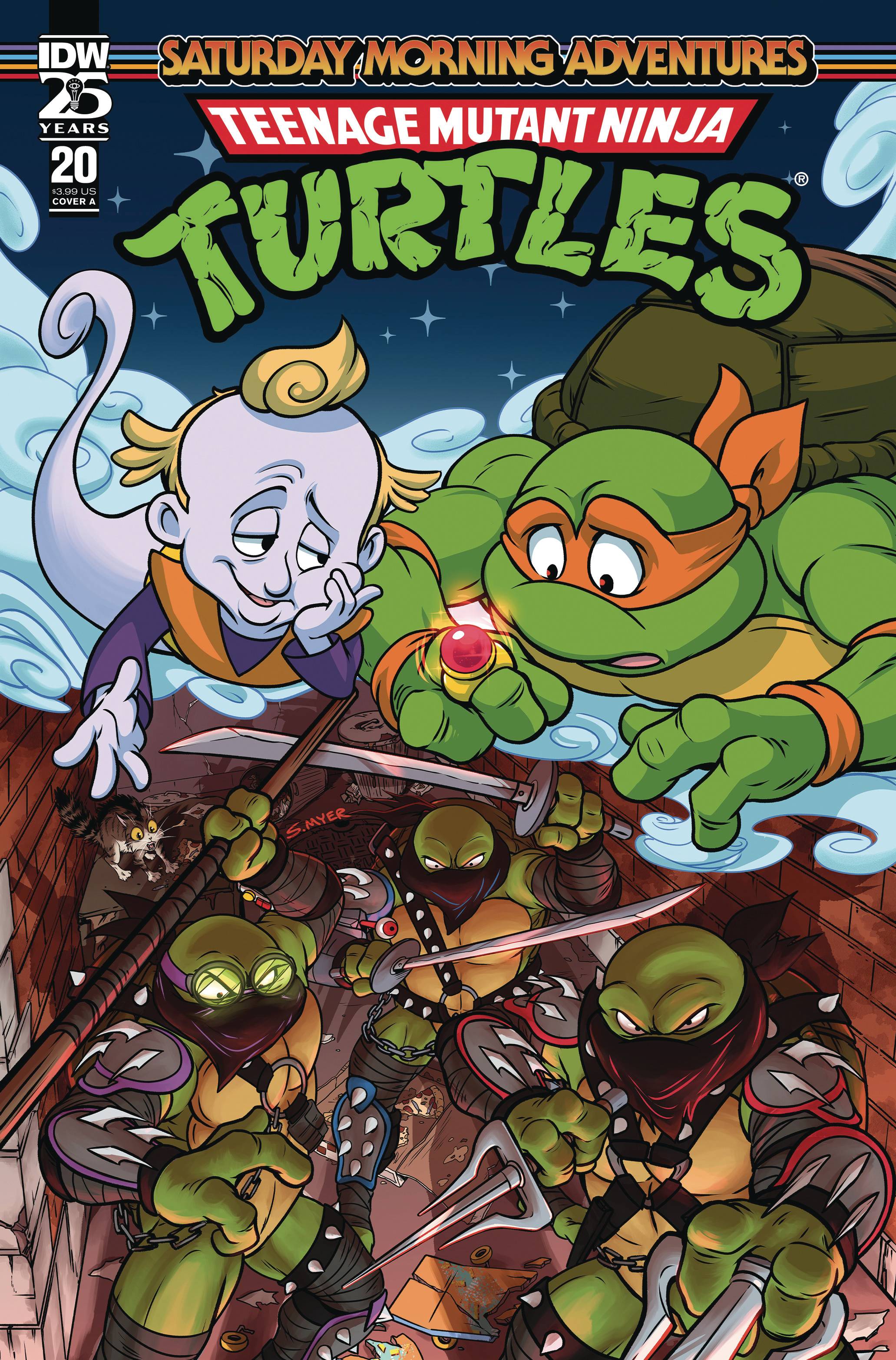 TMNT SATURDAY MORNING ADVENTURES CONTINUED (2023) #20 CVR A MYER