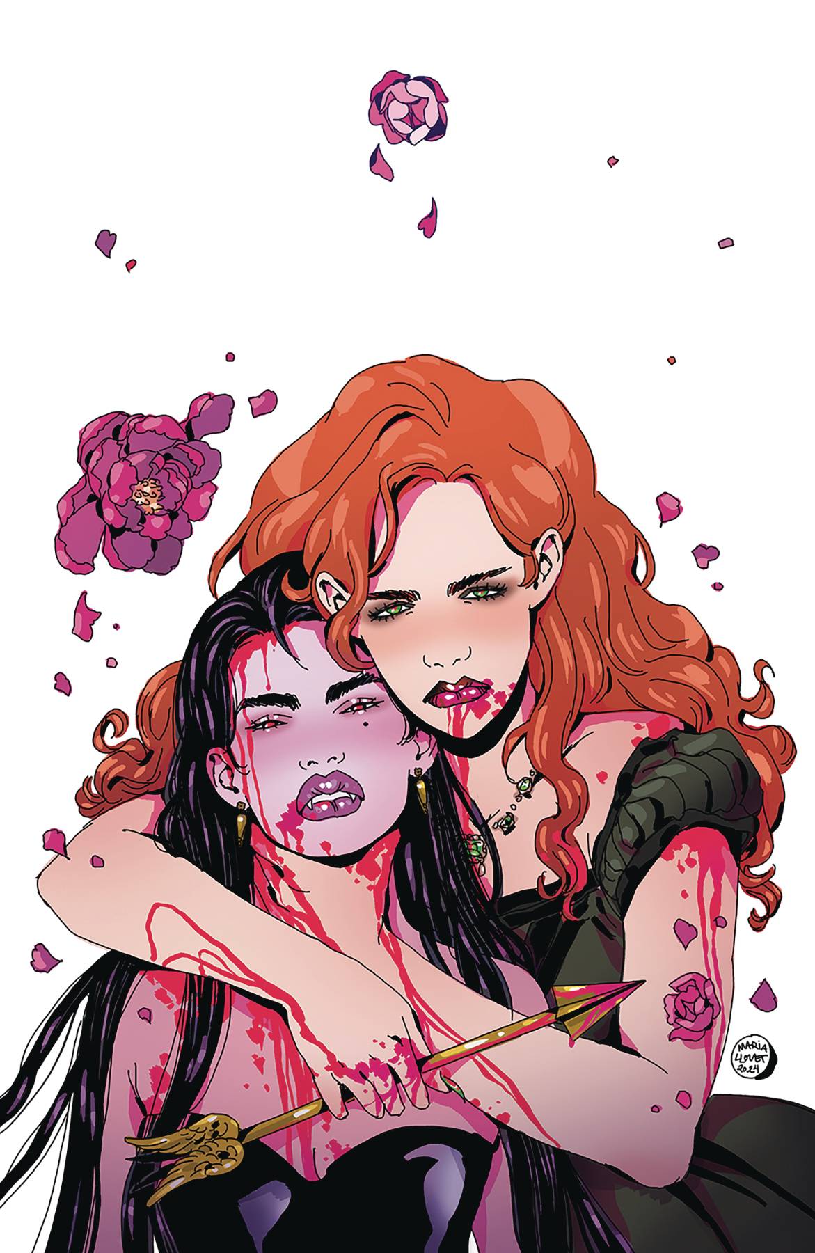 VIOLENT FLOWERS (2024) #4 CVR C 10 COPY INCV LLOVET VAR
