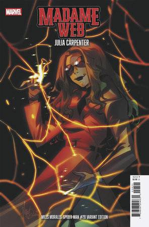 MILES MORALES SPIDER-MAN (2022) #28 MIRKA ANDOLFO MADAME WEB VAR