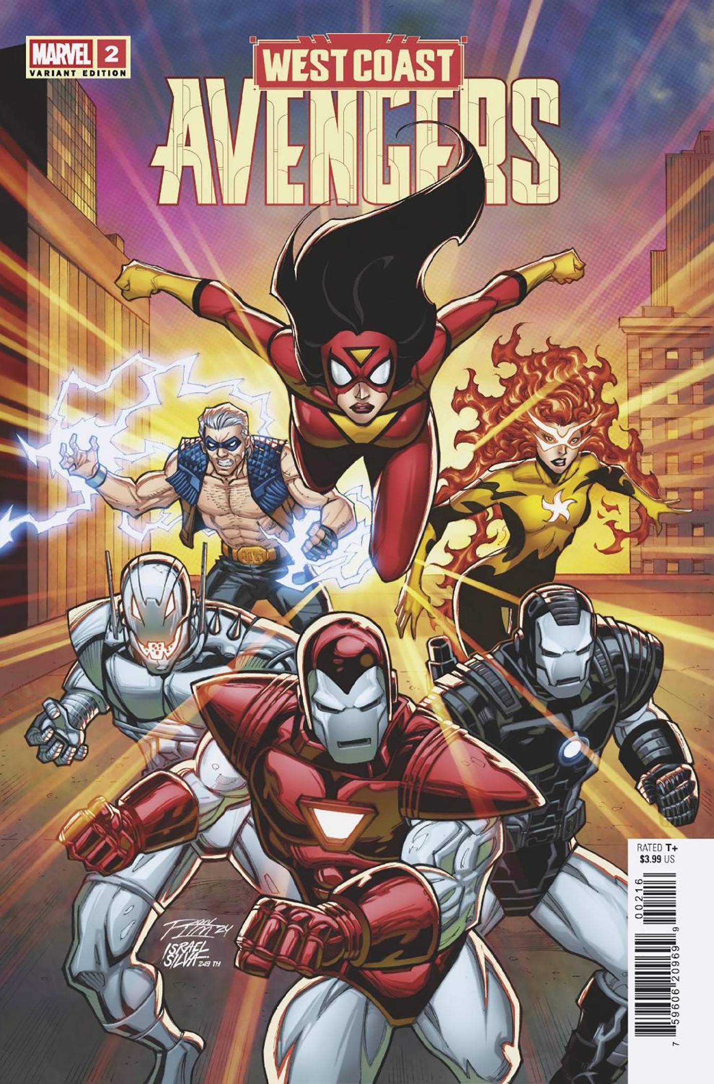 WEST COAST AVENGERS (2024) #2 25 COPY INCV RON LIM VAR