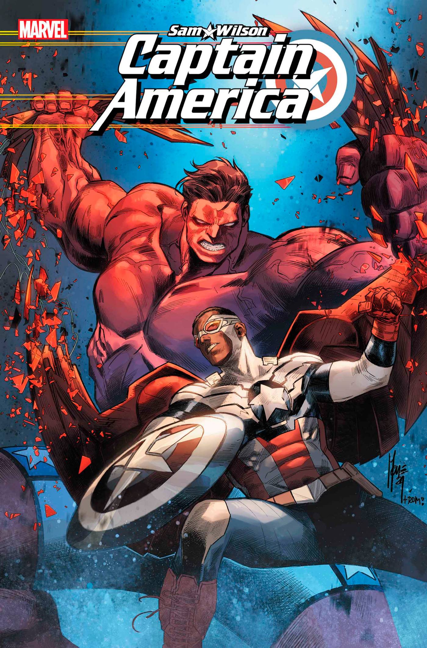 SAM WILSON CAPTAIN AMERICA (2025) #1 MARCO CHECCHETTO VAR