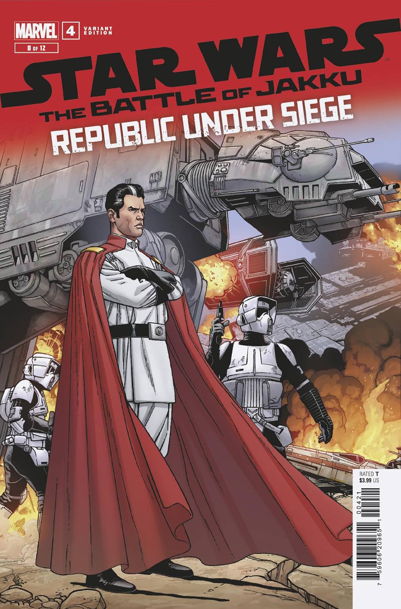 STAR WARS BATTLE OF JAKKU REPUBLIC UNDER SIEGE (2024) #4 ROSANAS VAR
