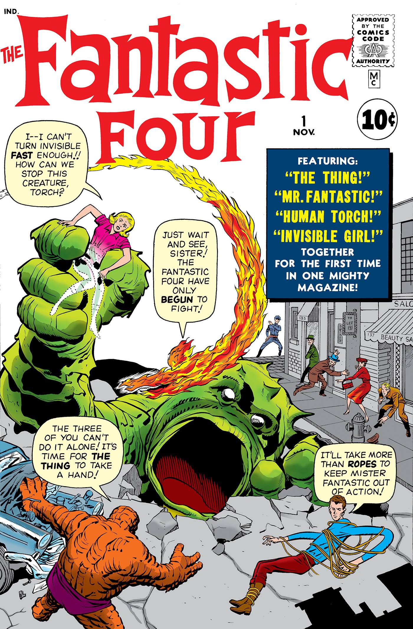 FANTASTIC FOUR (1961) #1 FACSIMILE EDITION (2025) FOIL VAR