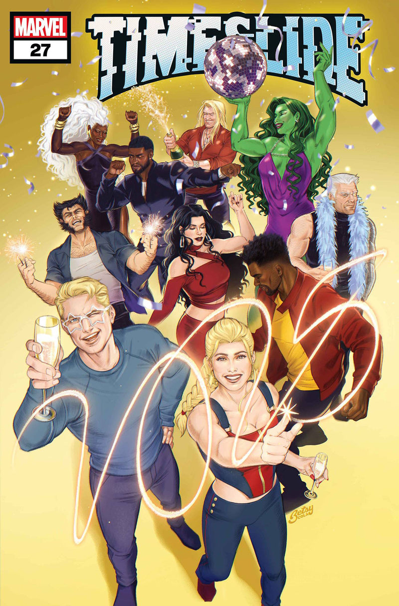 TIMESLIDE (2024) #1 (ONE SHOT) BETSY COLA WINTER HOLIDAY VAR
