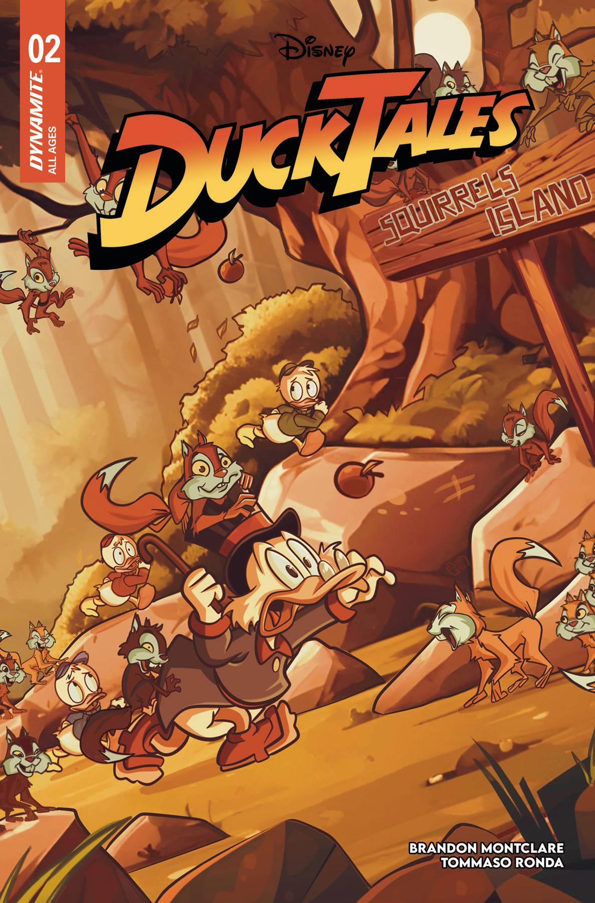 DUCKTALES (2024) #2 CVR J 10 COPY INCV TOMASELLI FOIL VAR