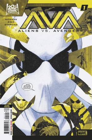 ALIENS VS AVENGERS (2024) #1 2ND PTG ESAD RIBIC VAR